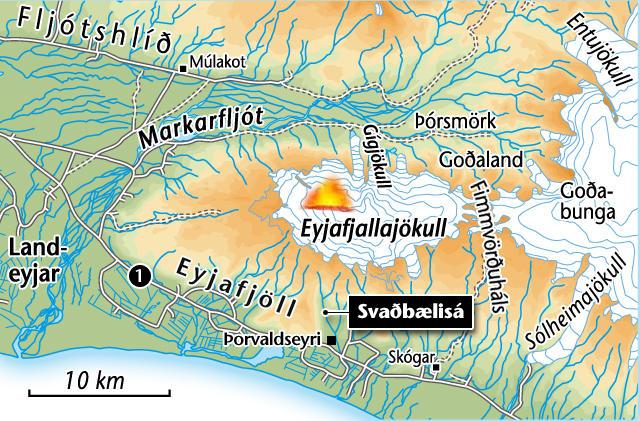 kort öskuslóðir