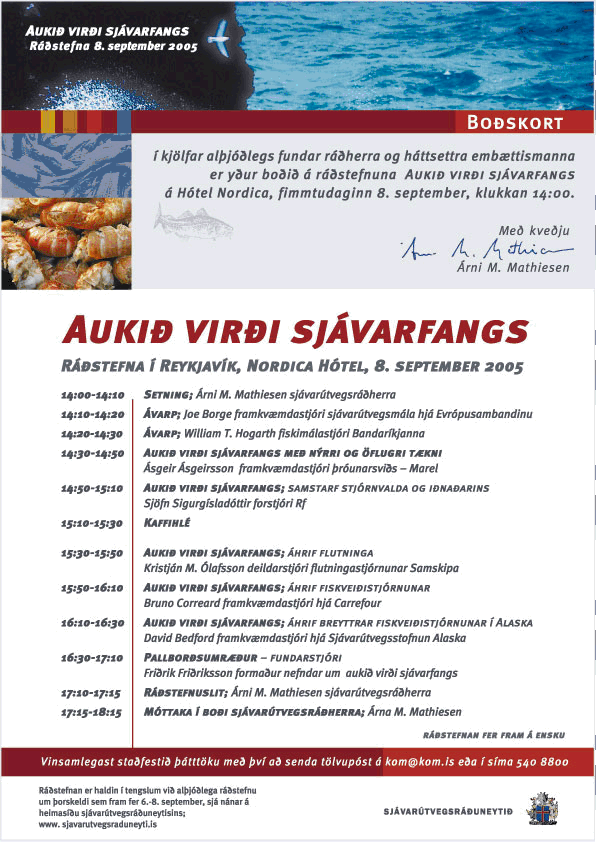 Dagskra_radstefnu_8_sept_05 Dagskrá ráðstefnu 8 sept 2005