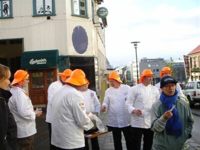 Boðið upp á súpu í miðborginni