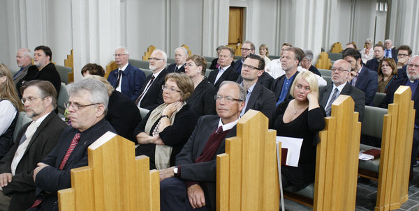 Frá prestastefnu 2012 í Hallgrímskirkju. Frá prestastefnu 2012 í Hallgrímskirkju.