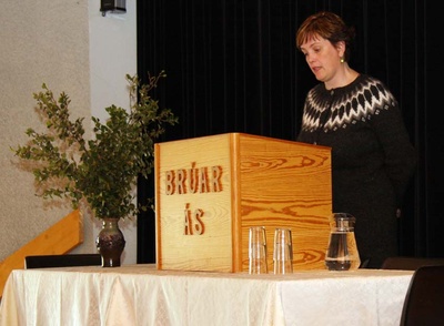 Frá undirritun friðlýsingar Kalmanshellis. Frá undirritun friðlýsingar Kalmanshellis.