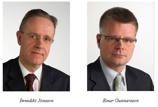 Einar_og_Benedikt Bendikt Jónsson og Einar Gunnarsson